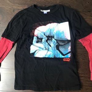 Gap Junk Food long sleeve tshirt Star Wars M(8-9)