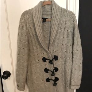 Jcrew Italian Yarn Shawl Collar Cardigan