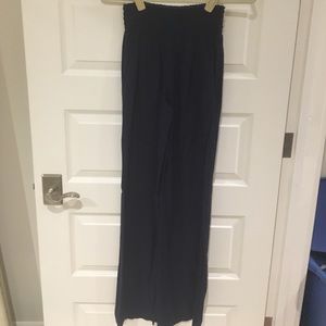 Navy Splendid palazzo style pant