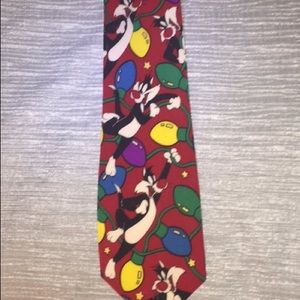 Genuine Looney Tunes holiday tie