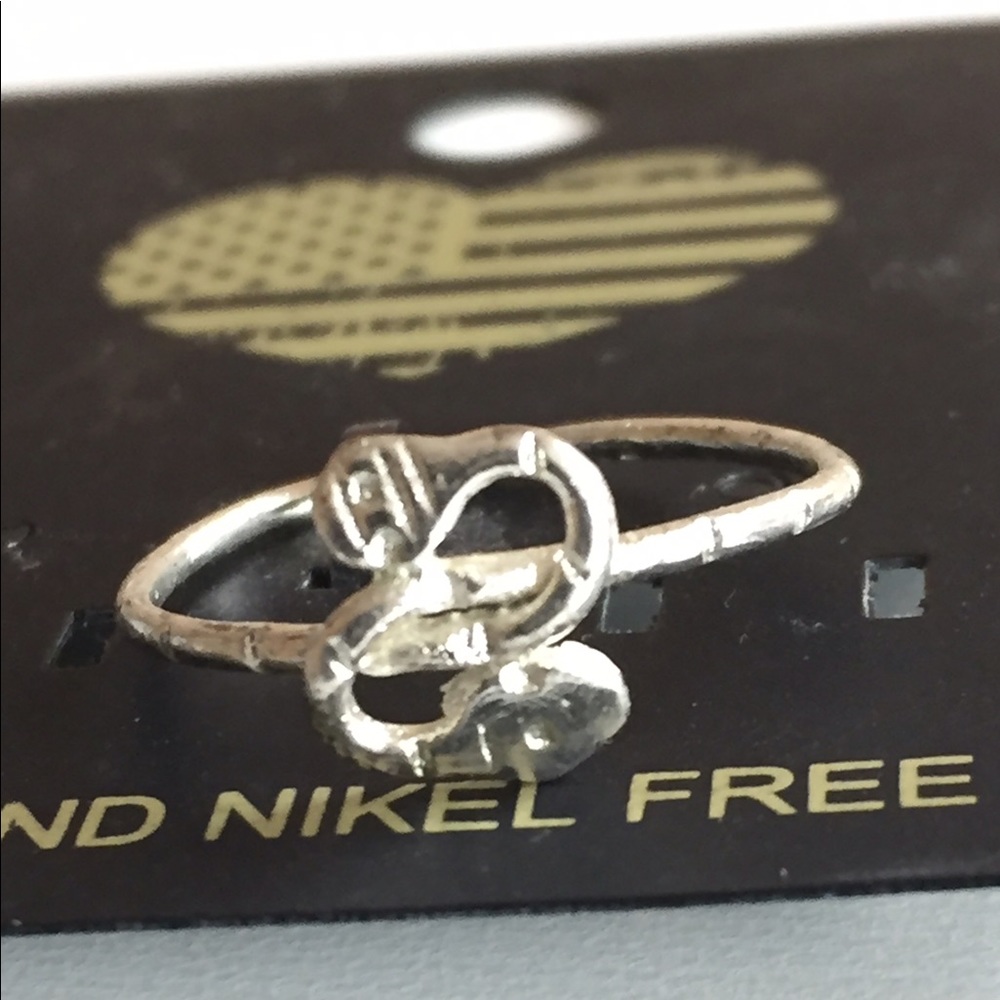 Double head snake ring size 6.5 Brandy Melville