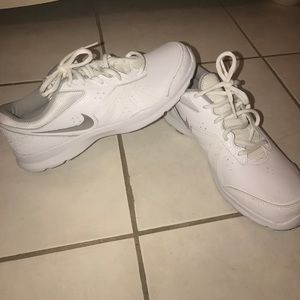Brand new Nike white shoes