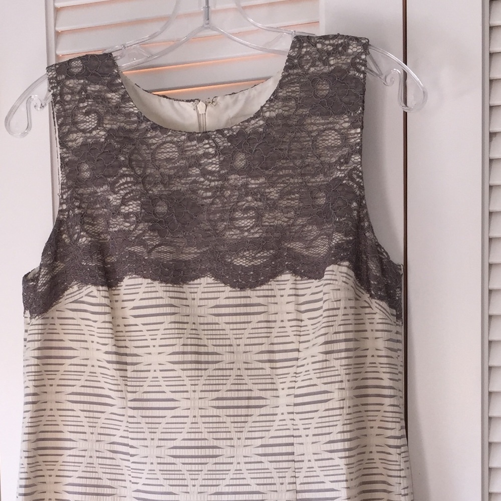 Ann Taylor Lace overlay dress