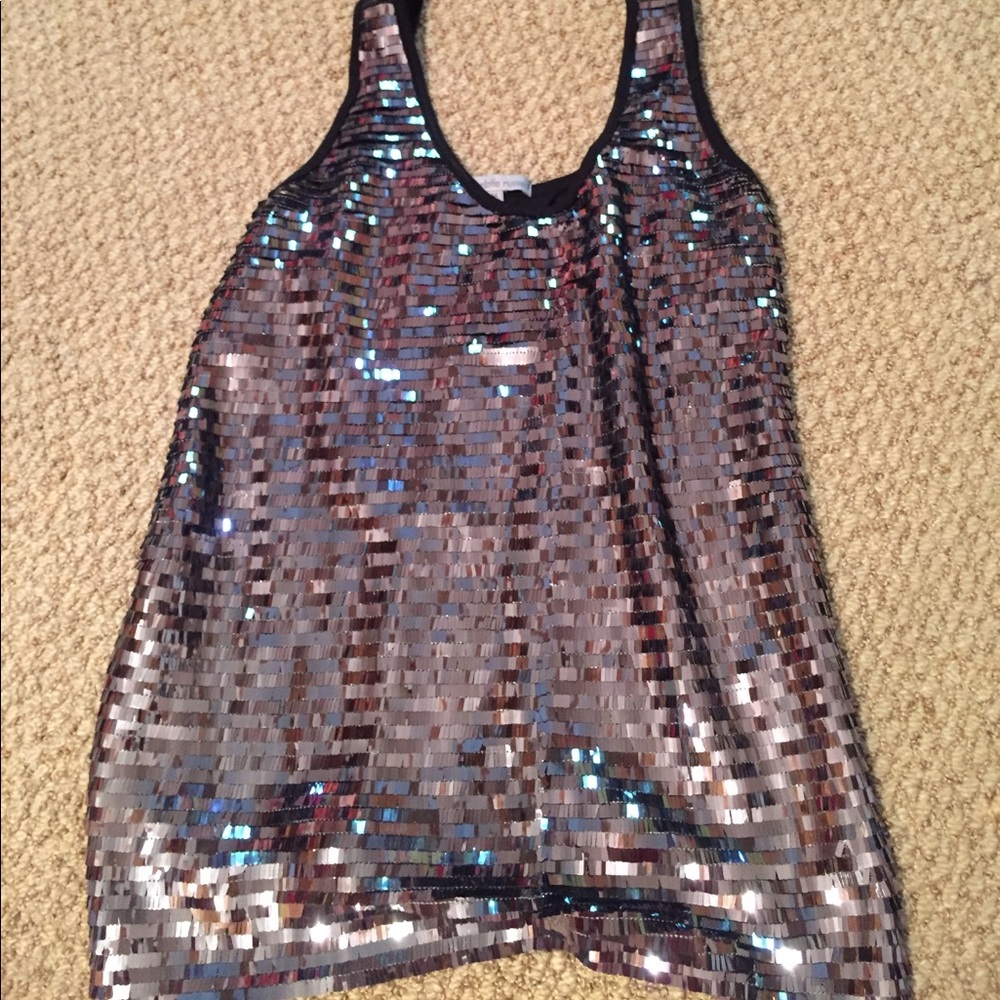 Sparkly tank top