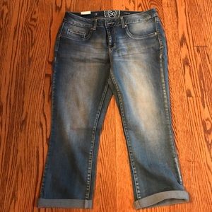 Super stretch crop jeans