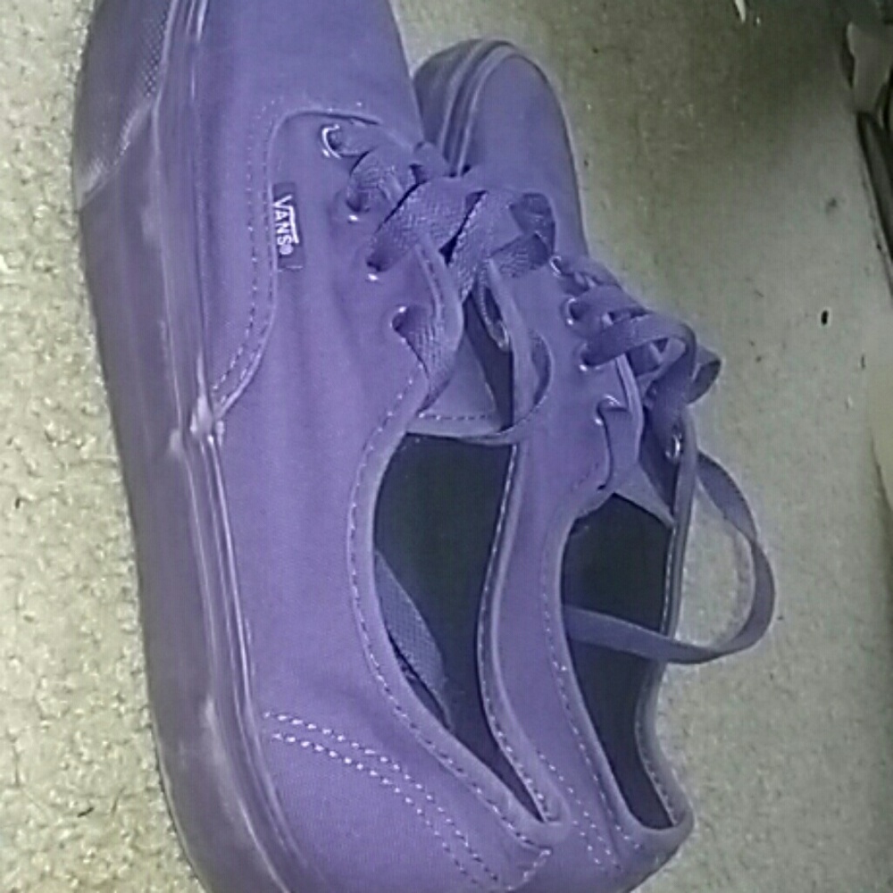Purple vans - Picture 3 of 4