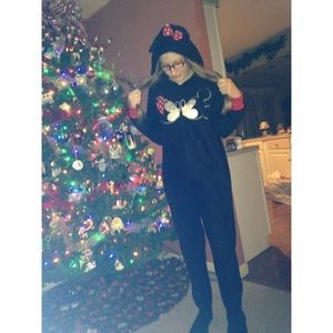 Disney onesie w/ hood