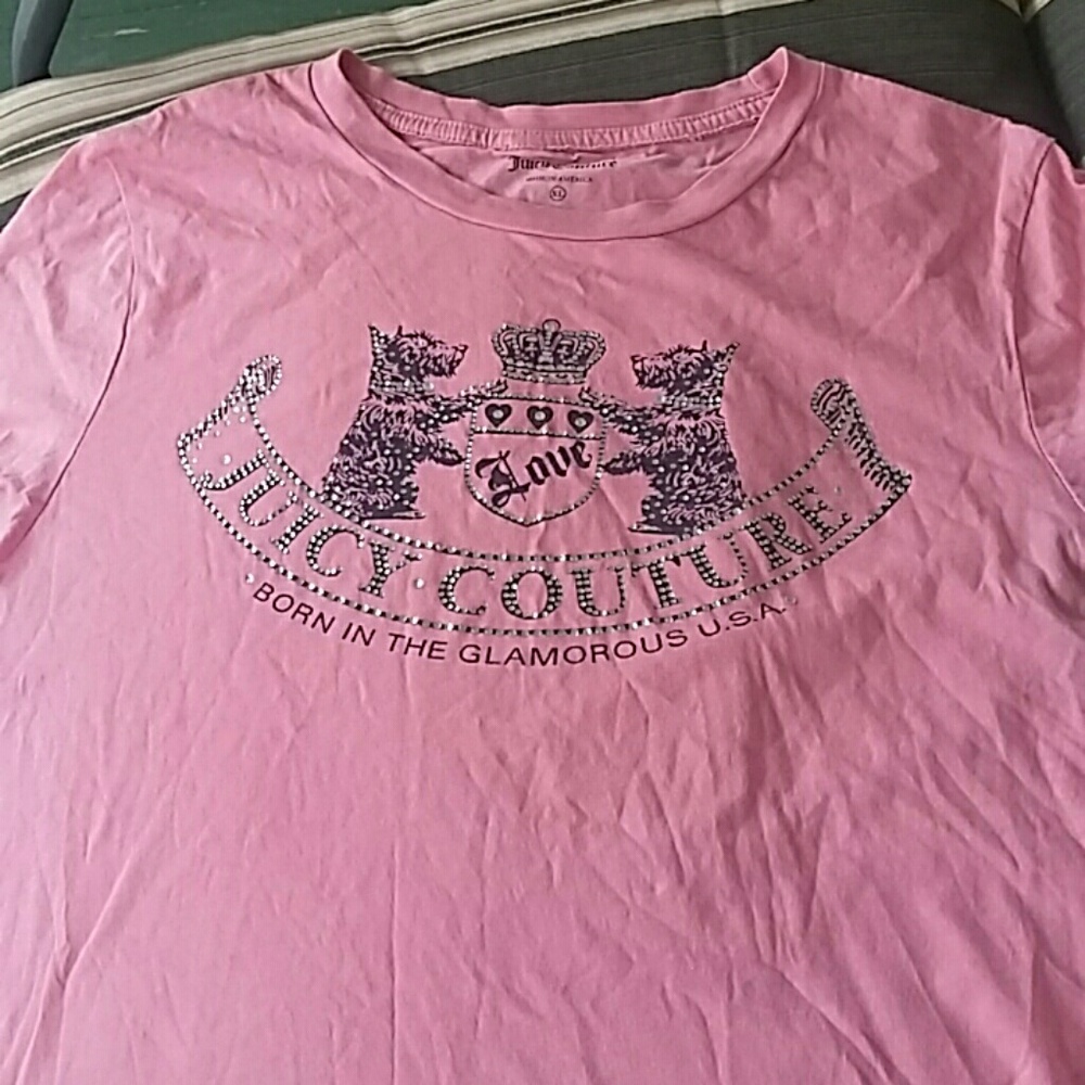 Juicy couture tee. Xl