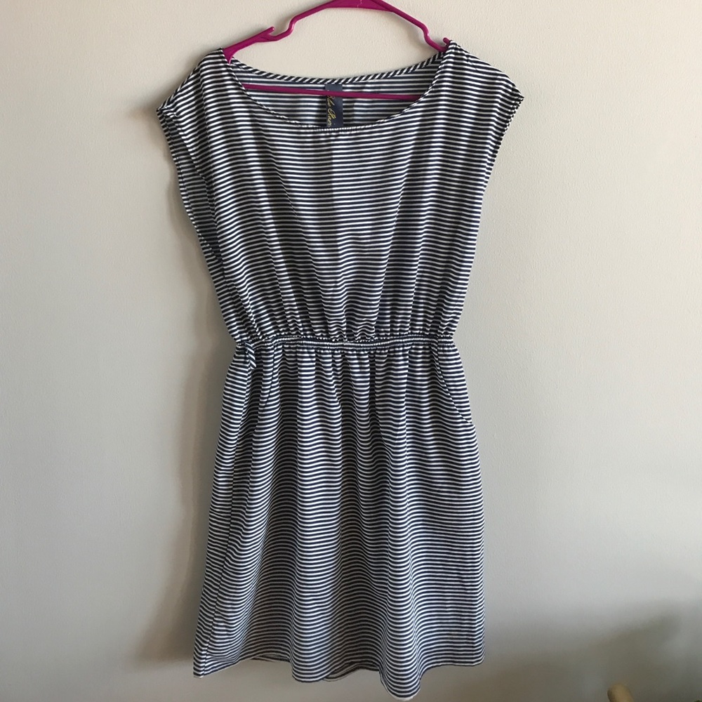 Striped Francesca's dress