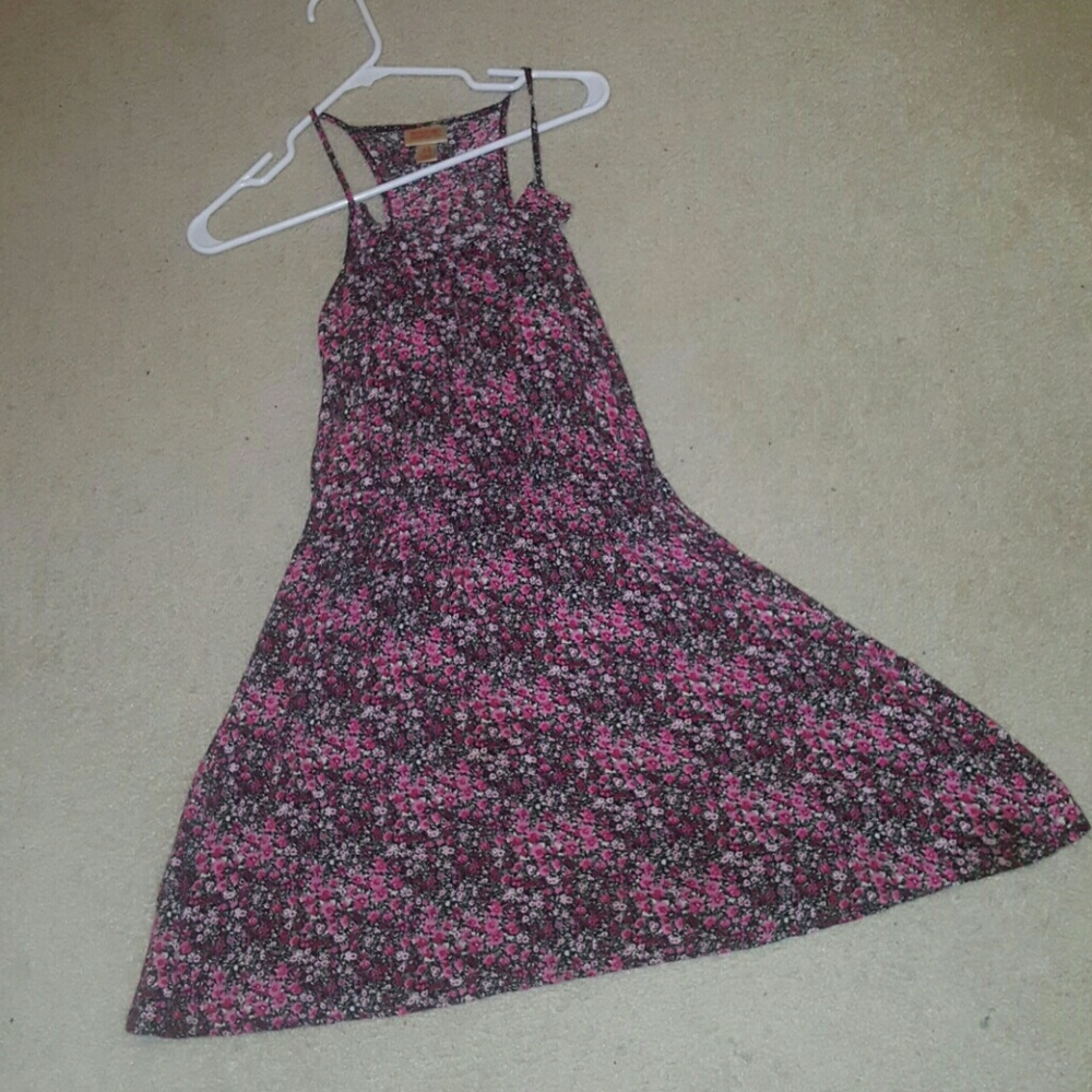 Flirty Pink Floral Sundress