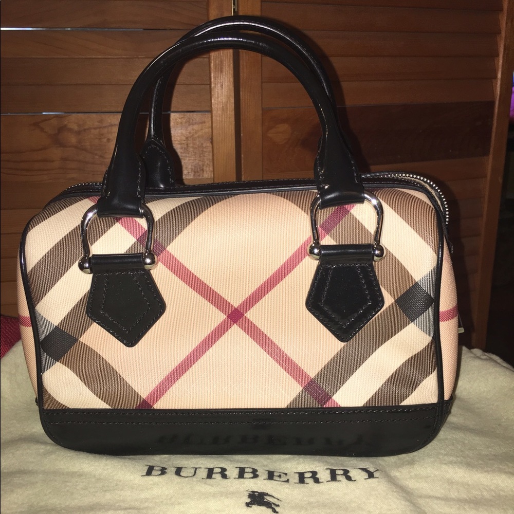 Burberry Bowling Bag Purse