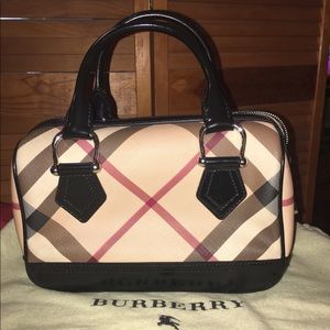 Burberry Bowling Bag Purse