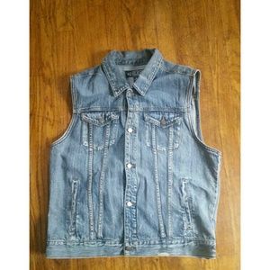 Rude denim vest