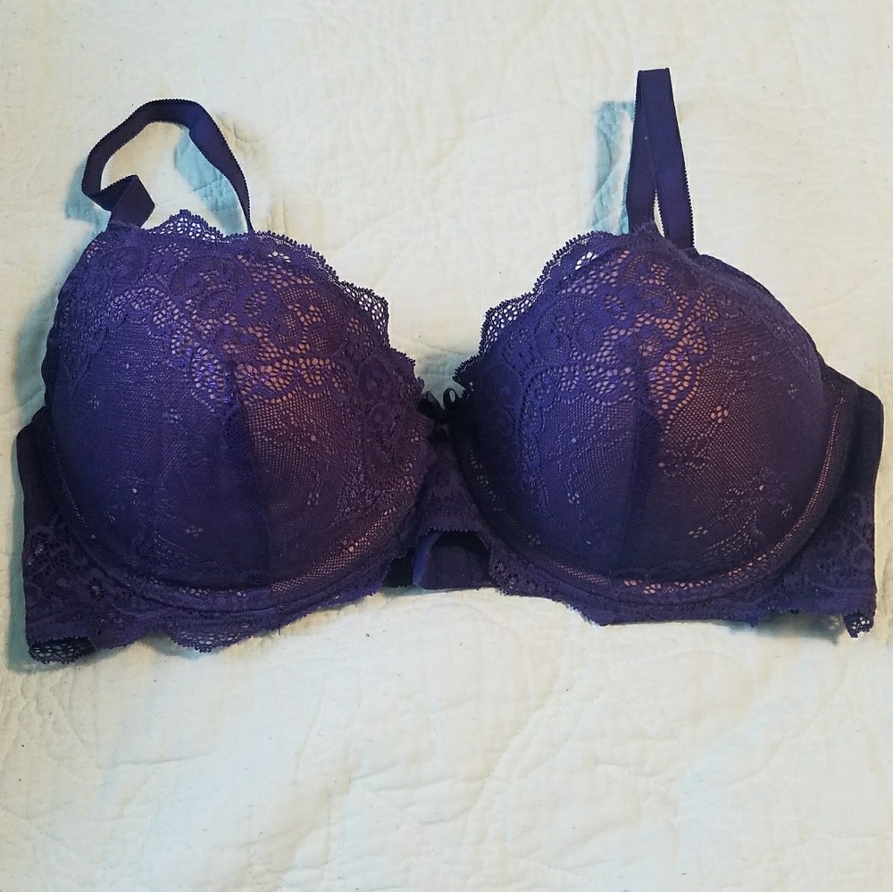 *Trade* Purple Lace Push Up Bra