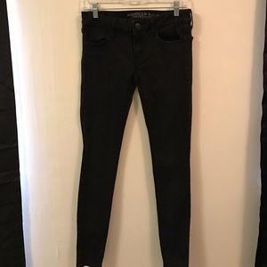 Black jegging American Eagle