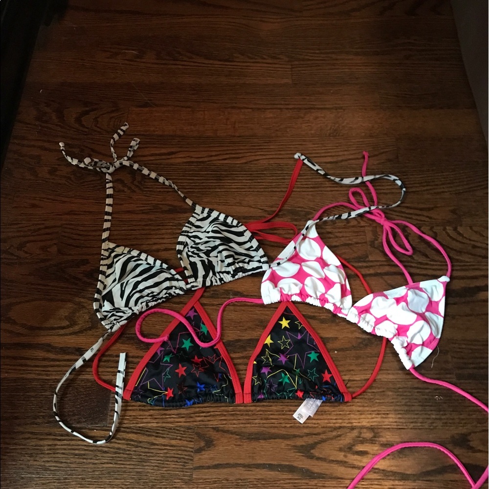 Bundle of three bikini tops 1 Victoria's Secret