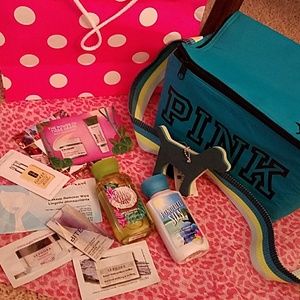 VS PINK TEAL COOLER W/ PLUSH FREEBIES!!