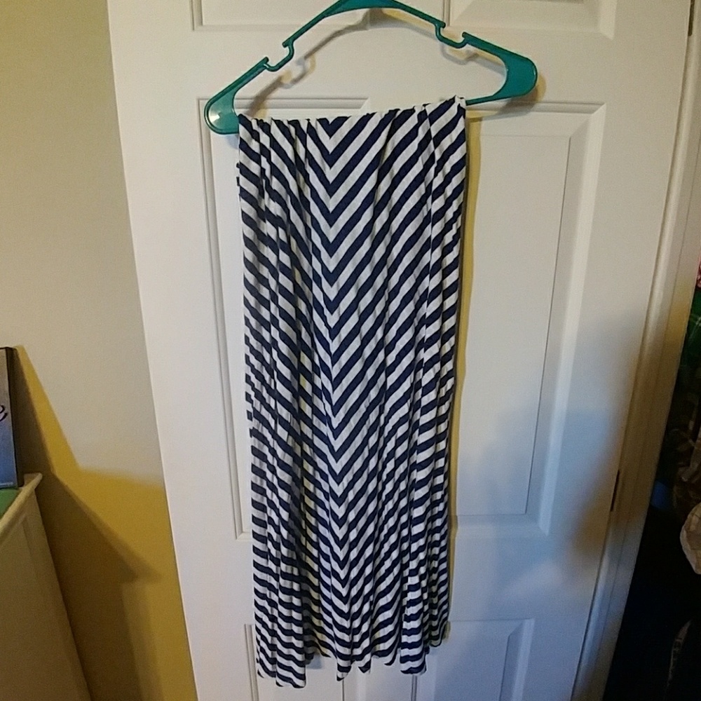 Floor length maxi skirt