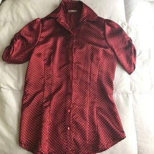 Vintage button down top