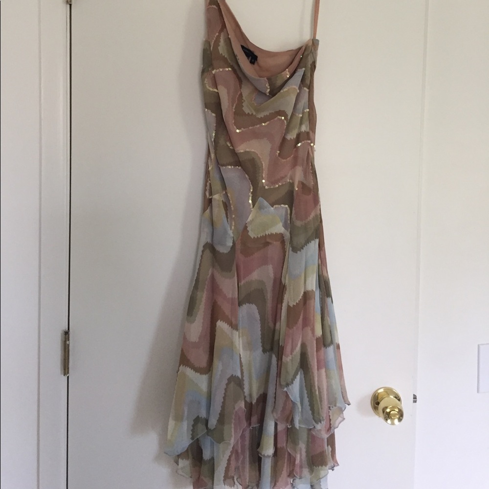 Beaded evening dress