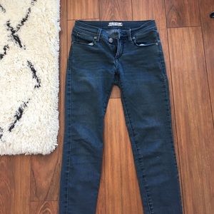 Free people grey/blue denim jeans