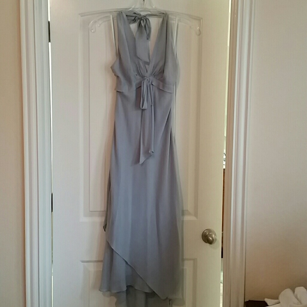 BCBG halter evening dress