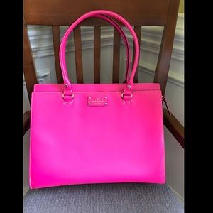 Gorgeous Kate Spade Tote in Hot Pink