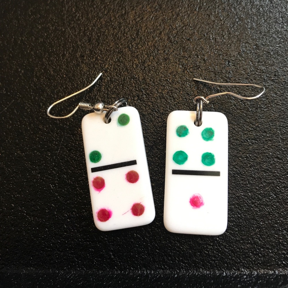 domino earrings