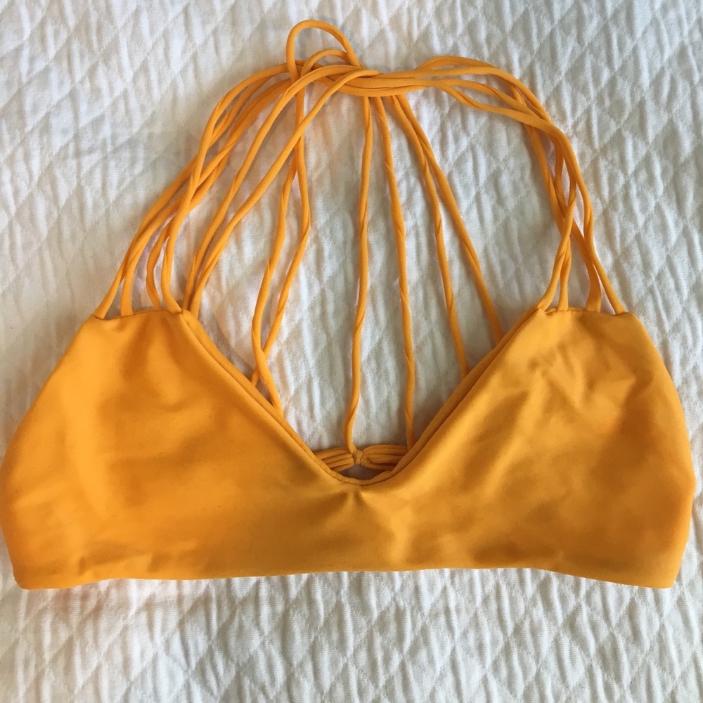 1 DAY SALE- MIKOH swim orange banyan top