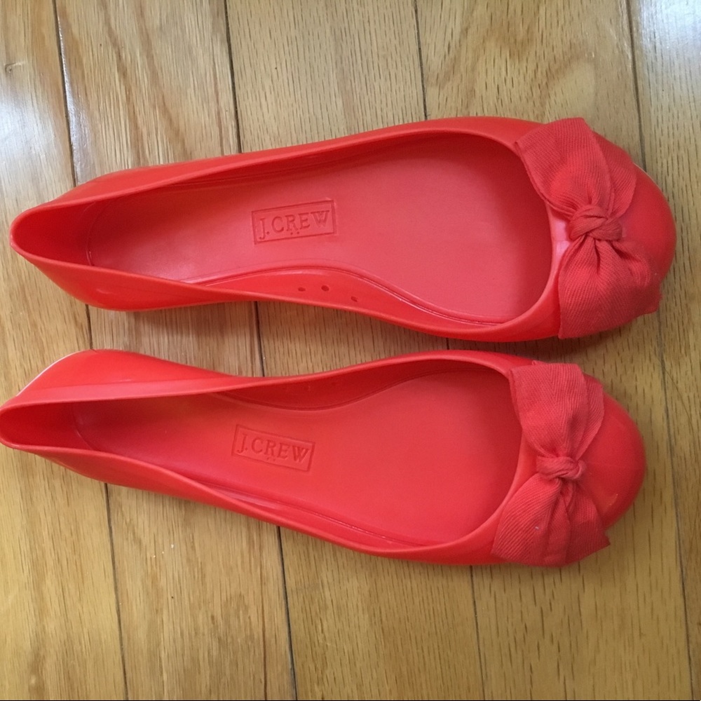 J. Crew Rainy day ballet flats