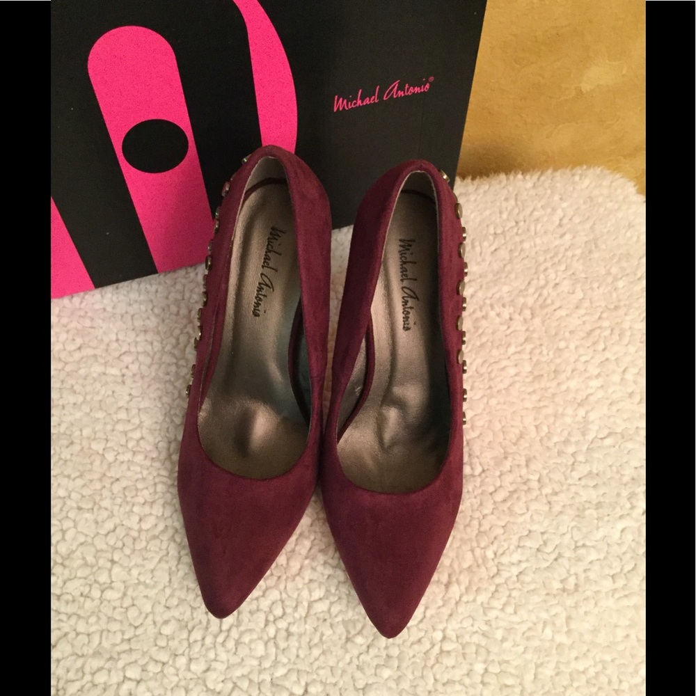 NEW Dress High-Heel in Cranberry size 6.5. - Picture 5 of 8