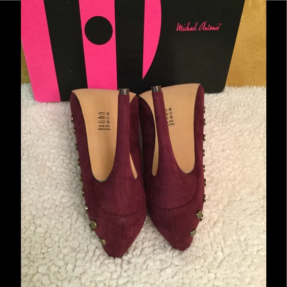 NEW Dress High-Heel in Cranberry size 6.5. - Picture 6 of 8