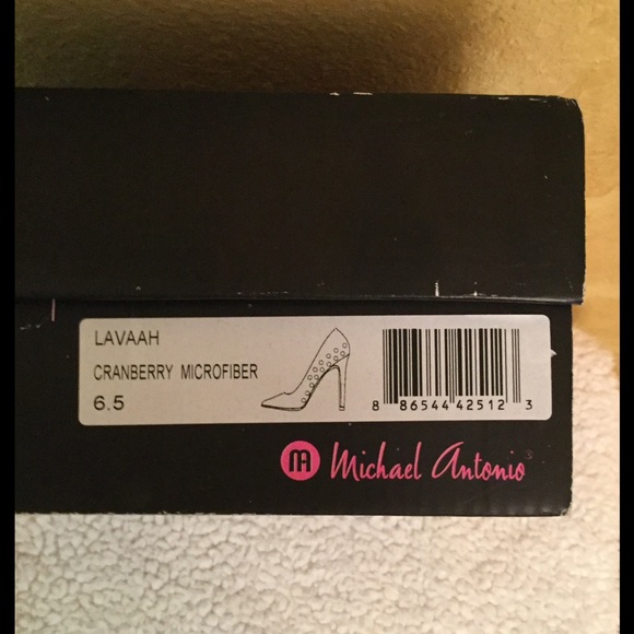 NEW Dress High-Heel in Cranberry size 6.5. - Picture 8 of 8