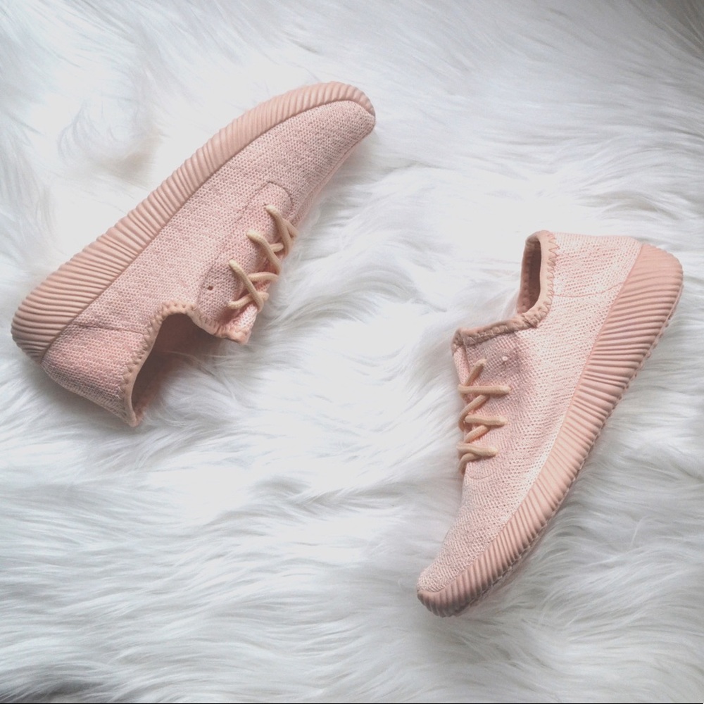 Pink Flyknit Sneakers