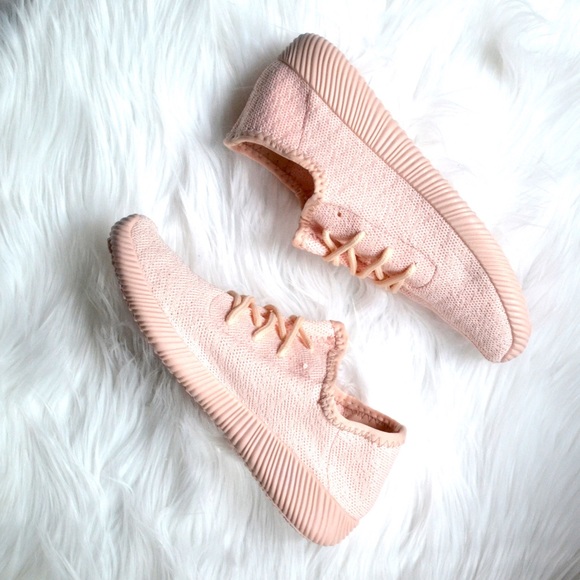 Pink Flyknit Sneakers - Picture 2 of 3