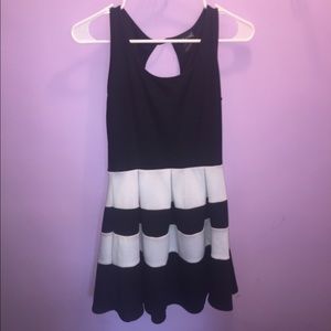 Black & White Stripe Dress