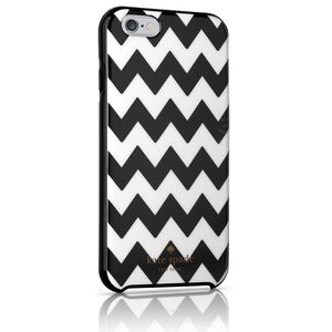 Kate Spade Black Chevron Hybrid Phone Case
