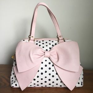 Betsy Johnson Bow Handbag
