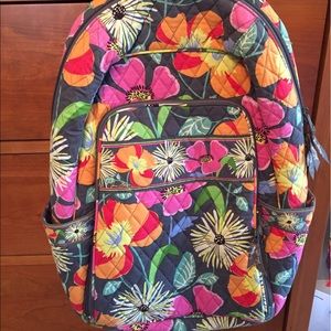 Vera Bradley Backpack in Jazzy Blooms