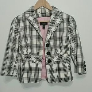 Mango MNG Suit Blazer Checkered