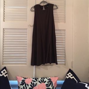 Army green spring dress