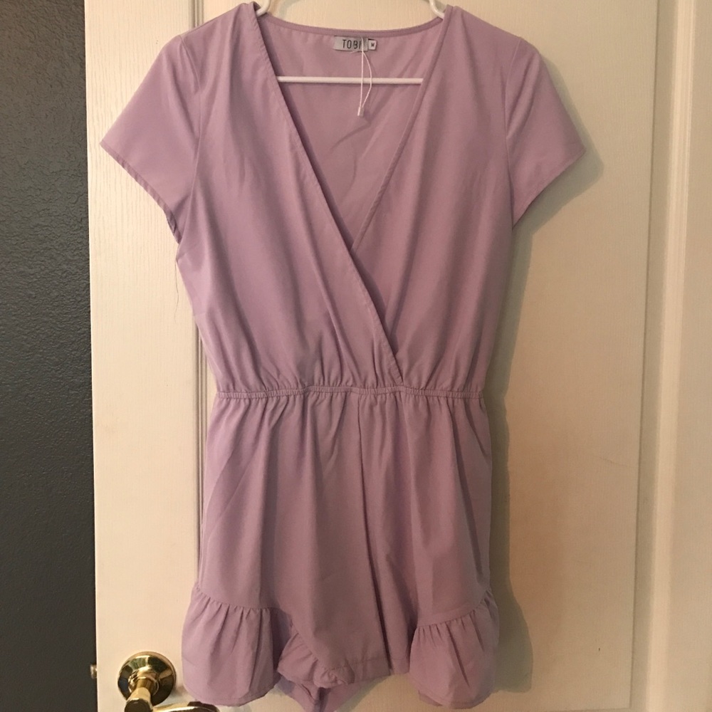 Lilac Tobi rumper