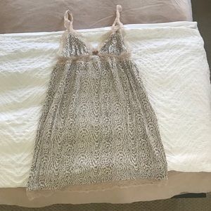 Eberjey Chemise. Short nightgown with lace detail