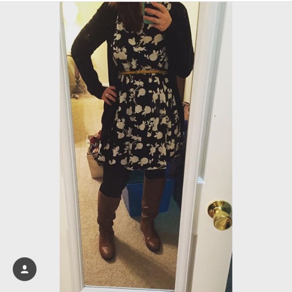 B/w dress or tunic