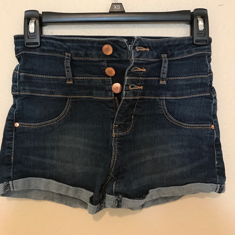Size 0 High Waisted Jean Shorts!!