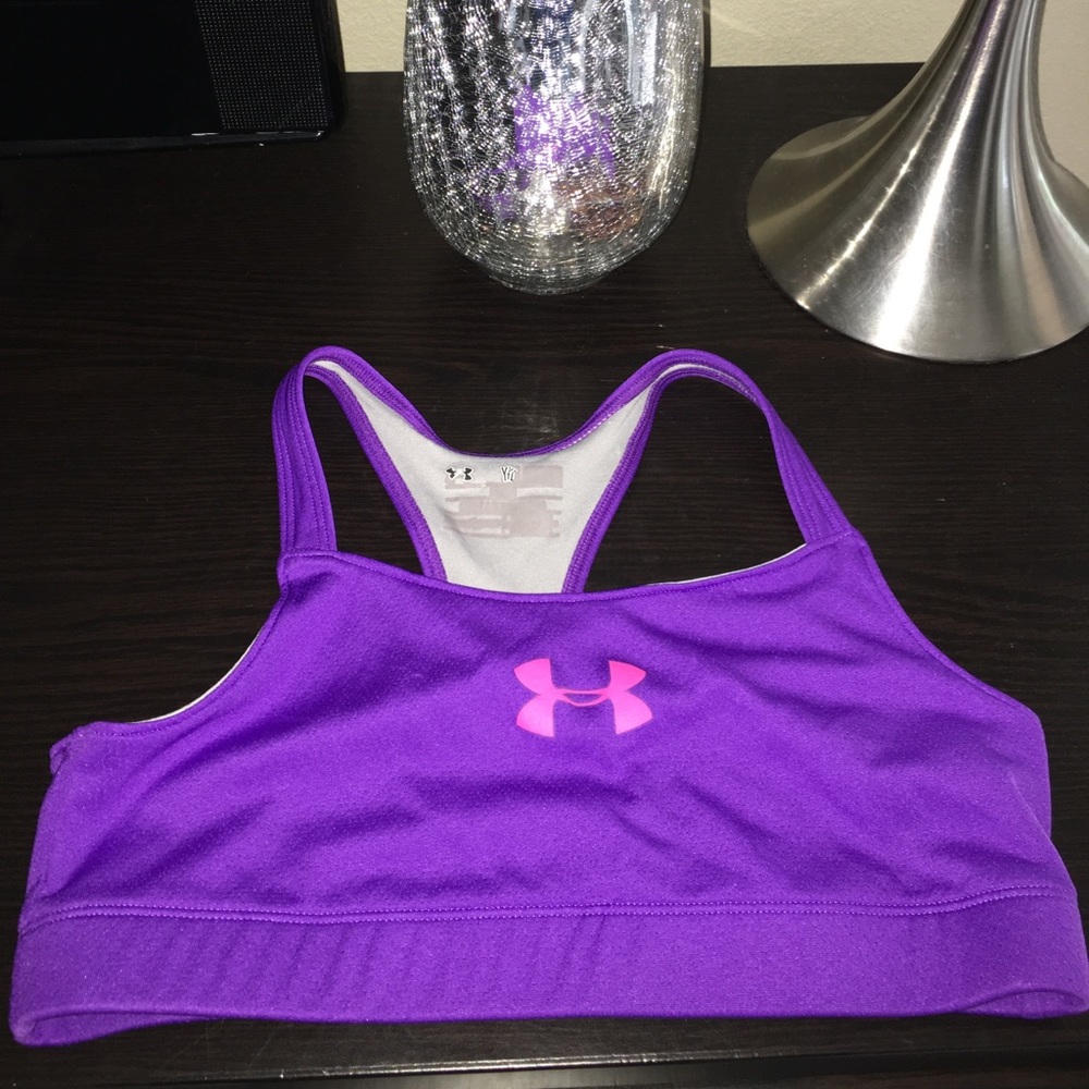 Purple Sports bra