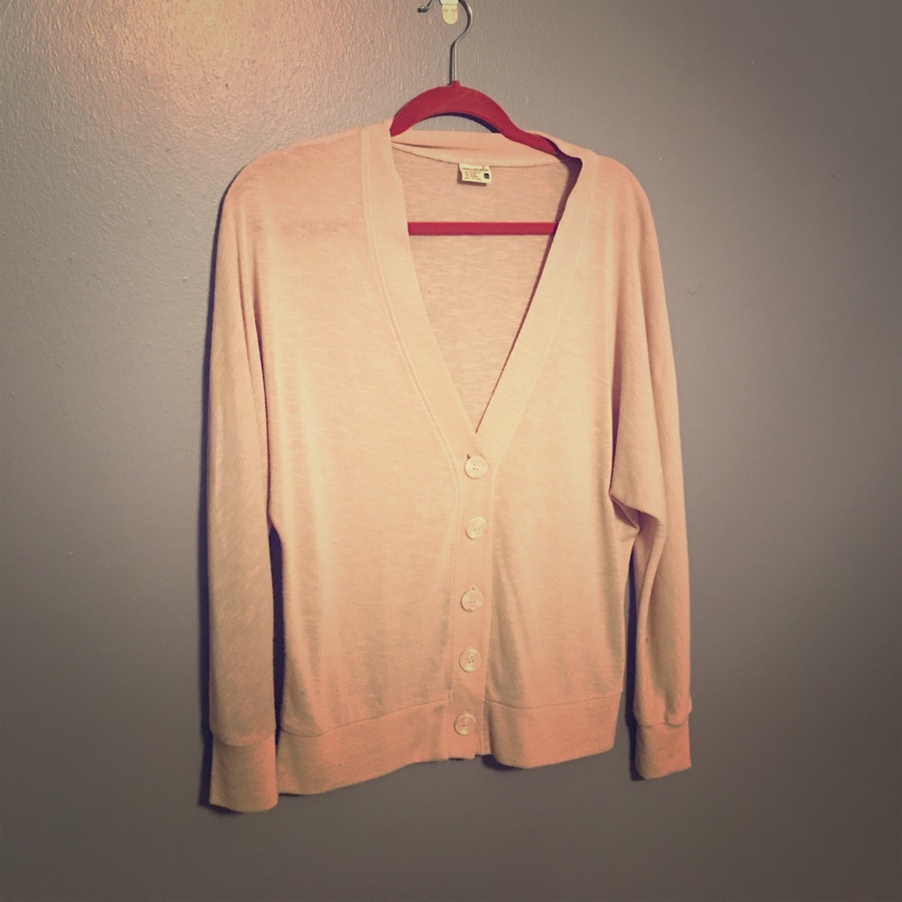 Cream cardigan