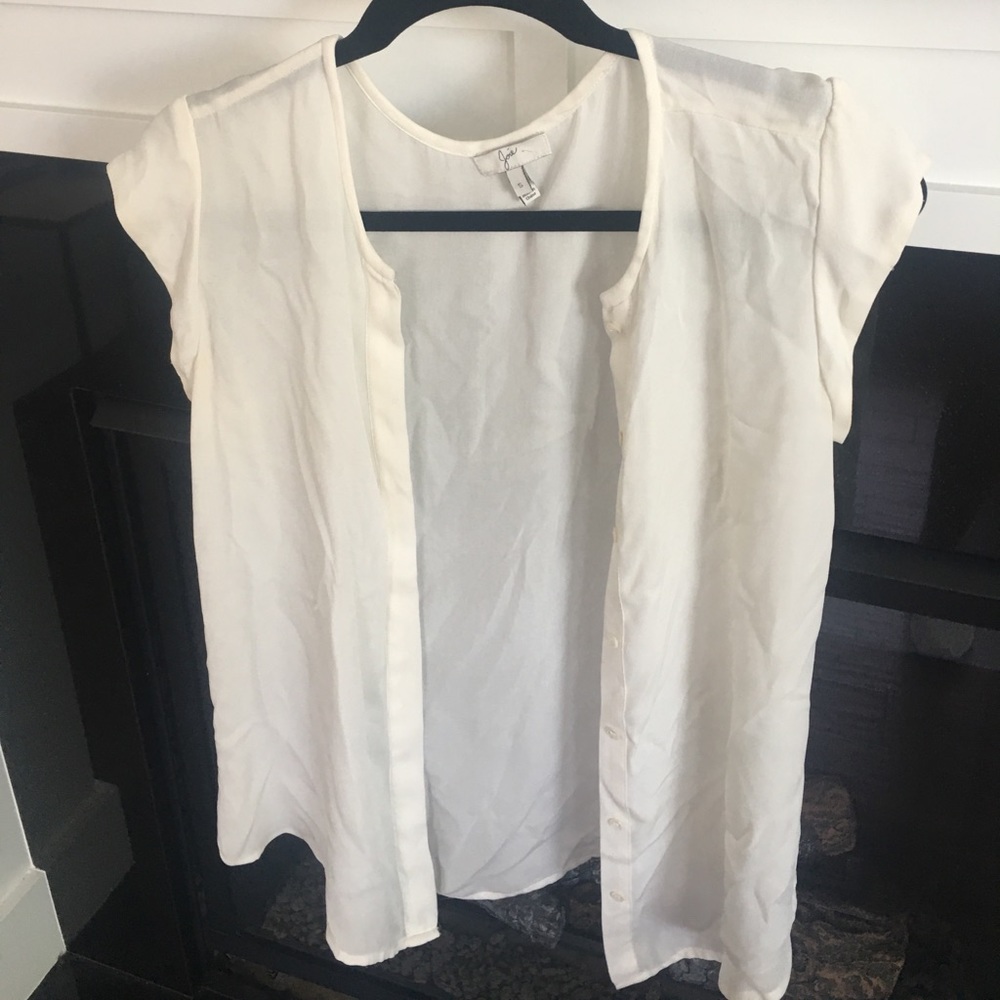 Joie white blouse