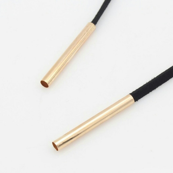 Brand New Bohemian Gold and Black Wrap Choker - Picture 4 of 4