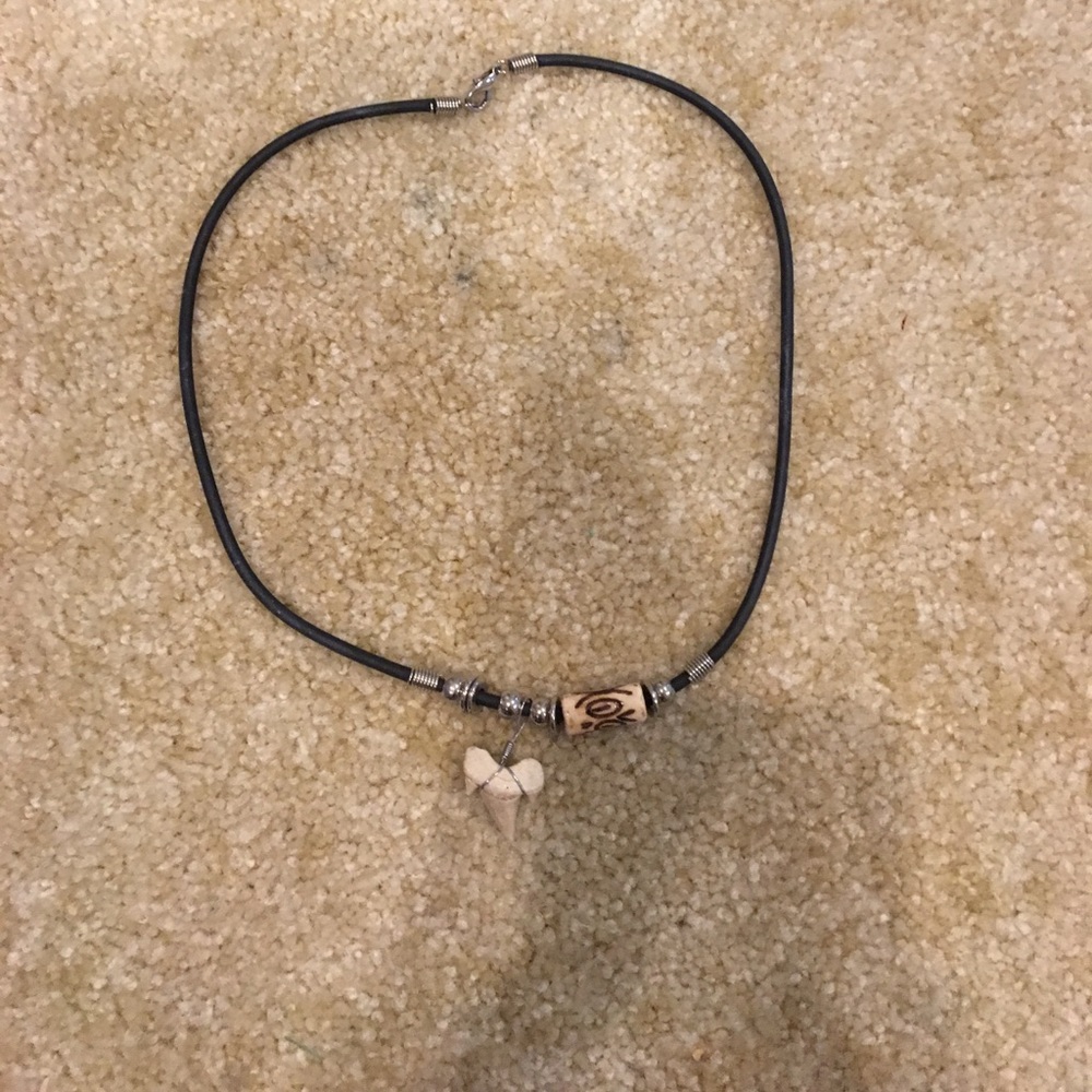 Shark tooth necklace